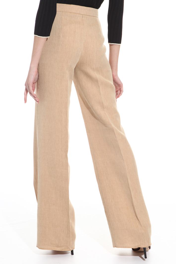 Pantalone in lino e ramié Intrend Pantalone in lino e ramié Intrend