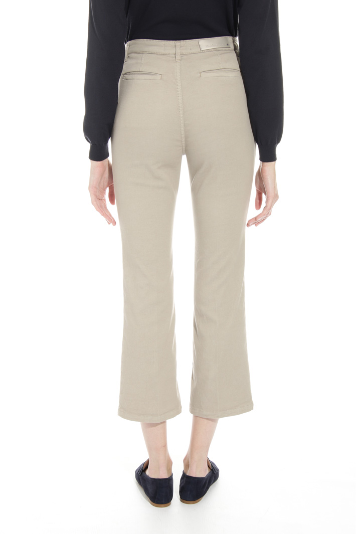 Pantalone flare in drill Intrend Pantalone flare in drill Intrend