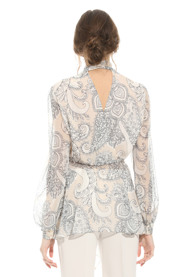 Blusa in seta stampata Intrend Blusa in seta stampata Intrend
