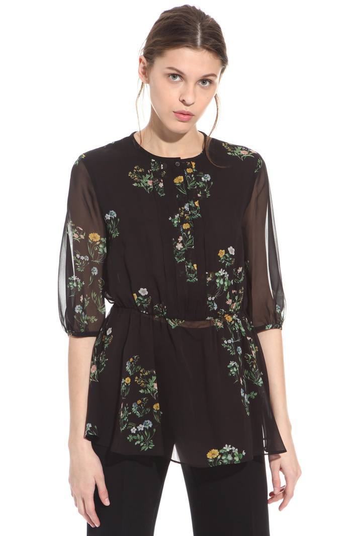 Blusa in seta stampata Intrend Blusa in seta stampata Intrend