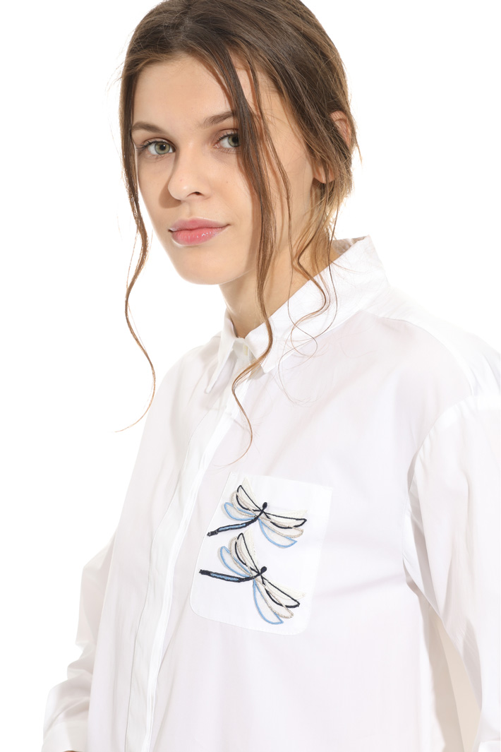 Embroidered cotton tunic Intrend Embroidered cotton tunic Intrend
