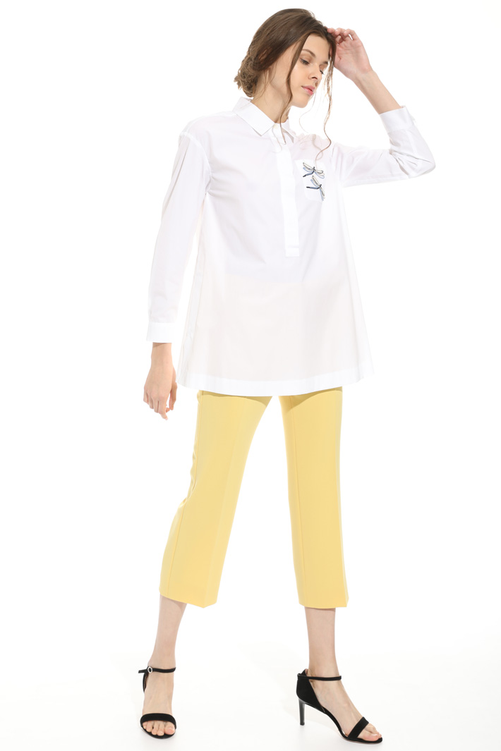 Embroidered cotton tunic Intrend Embroidered cotton tunic Intrend