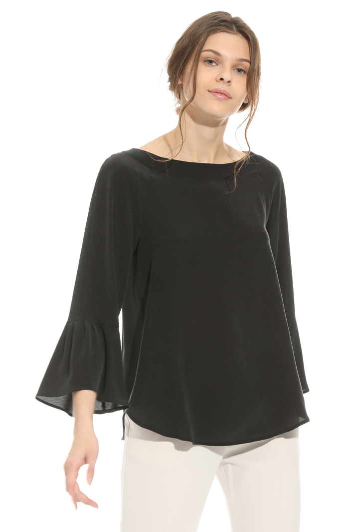 Blusa in seta lavata Intrend Blusa in seta lavata Intrend