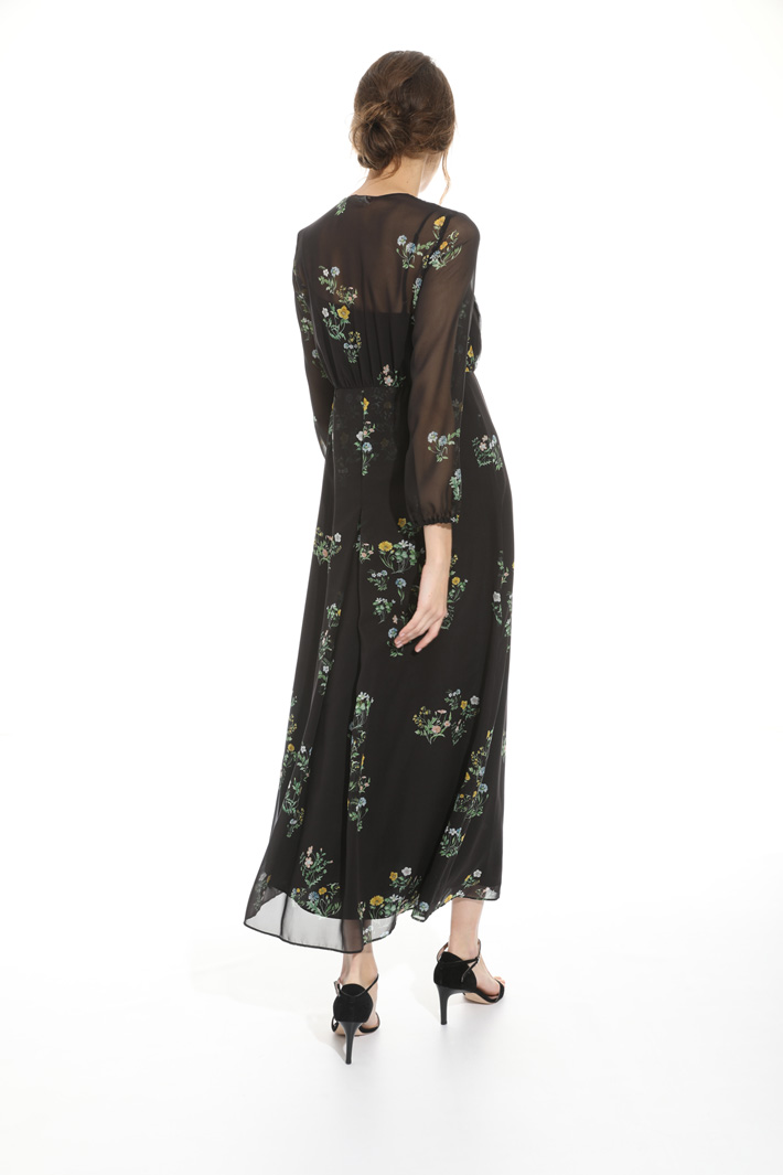 Printed silk dress Intrend Printed silk dress Intrend