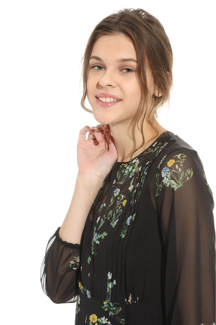 Printed silk dress Intrend Printed silk dress Intrend