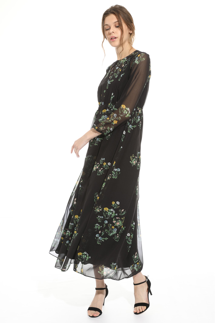 Printed silk dress Intrend Printed silk dress Intrend