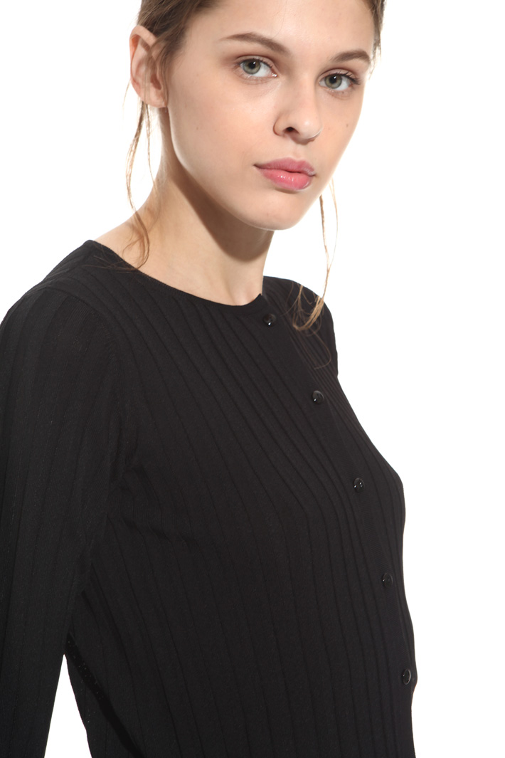 Cardigan in maglia a coste Intrend Cardigan in maglia a coste Intrend