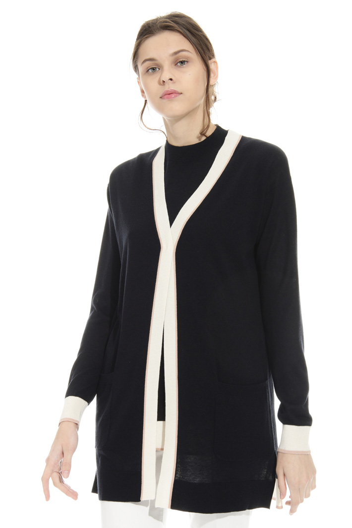 Cardigan in lana e seta Intrend Cardigan in lana e seta Intrend