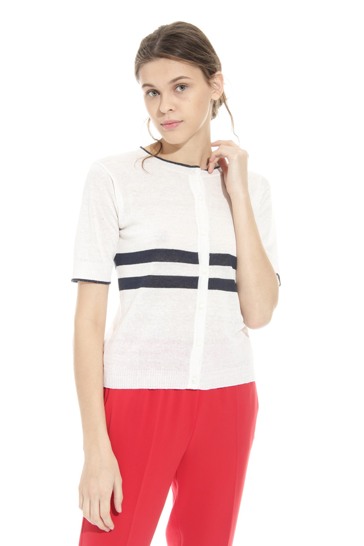 Cardigan maniche corte Intrend Cardigan maniche corte Intrend