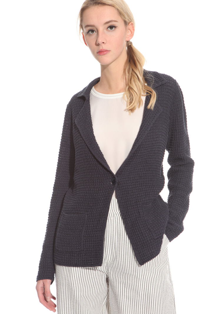 Cardigan modello blazer Intrend Cardigan modello blazer Intrend