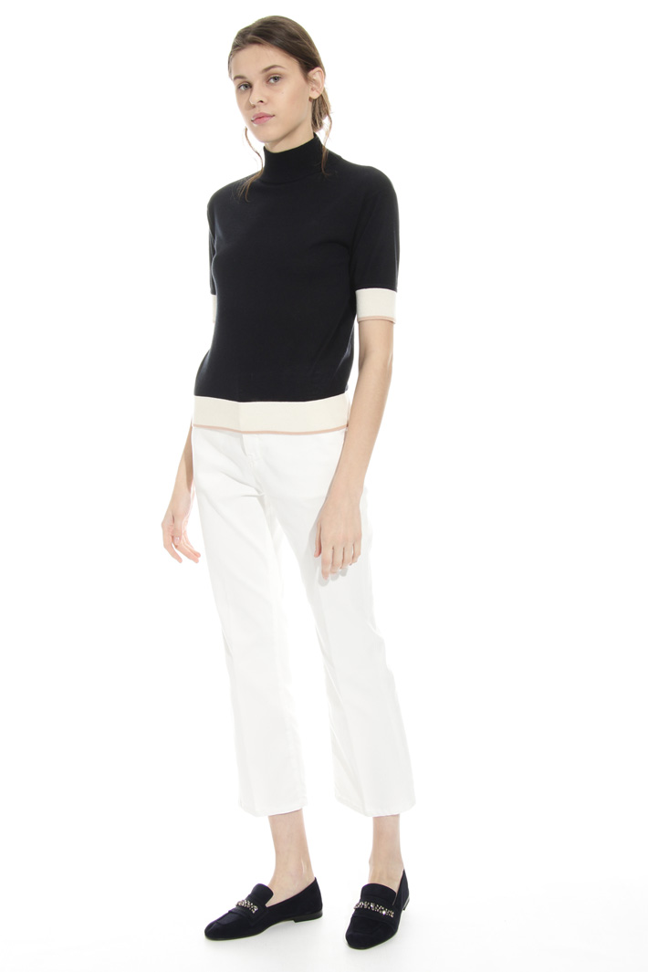 Maglia dolcevita in misto lana Intrend Maglia dolcevita in misto lana Intrend