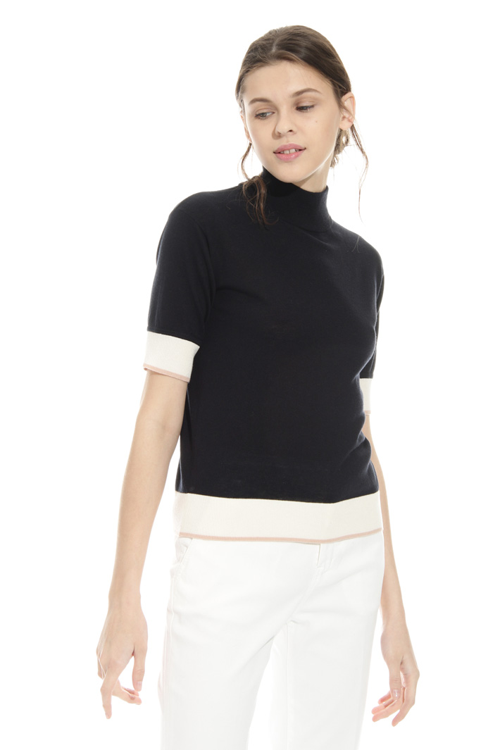 Maglia dolcevita in misto lana Intrend Maglia dolcevita in misto lana Intrend