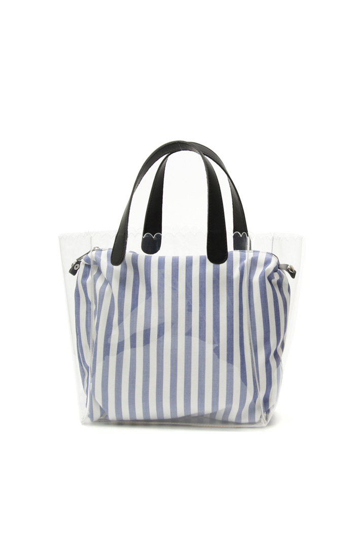 Clear bag with fabric sack Intrend Clear bag with fabric sack Intrend