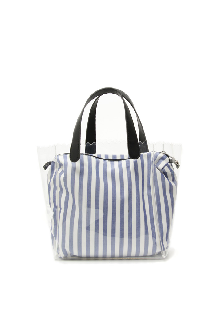 Clear bag with fabric sack Intrend Clear bag with fabric sack Intrend