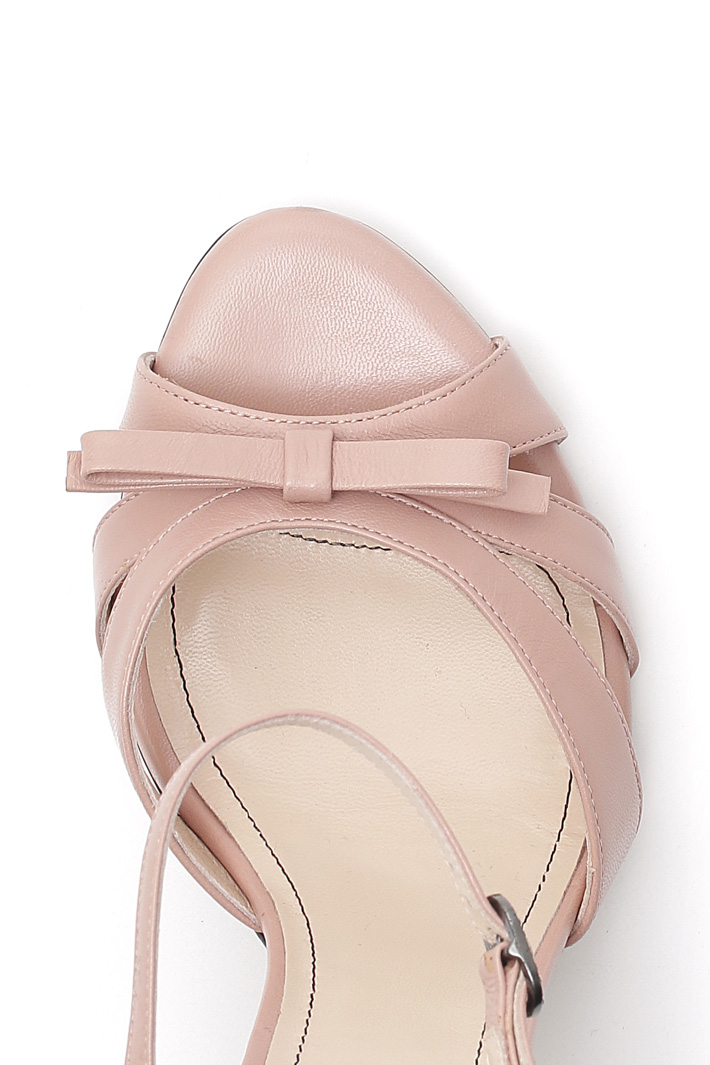 Nappa leather sandals Intrend Nappa leather sandals Intrend