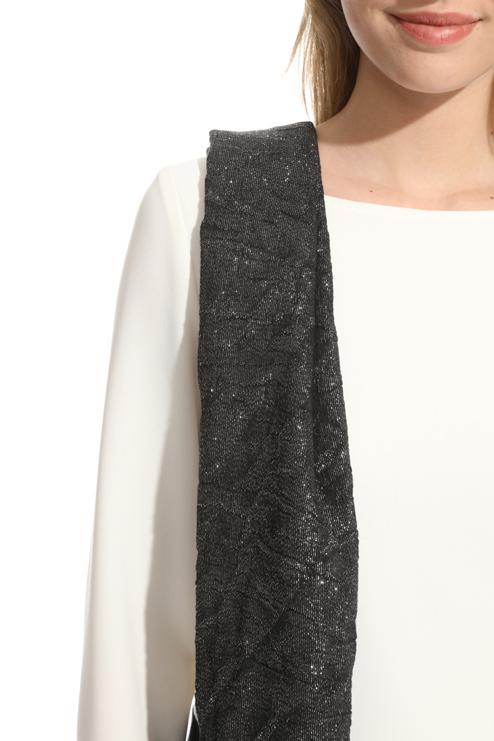 Lurex blend scarf Intrend Lurex blend scarf Intrend