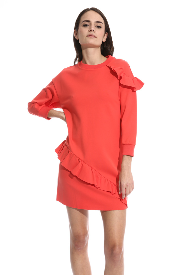 Abito in jersey con volant Intrend Abito in jersey con volant Intrend