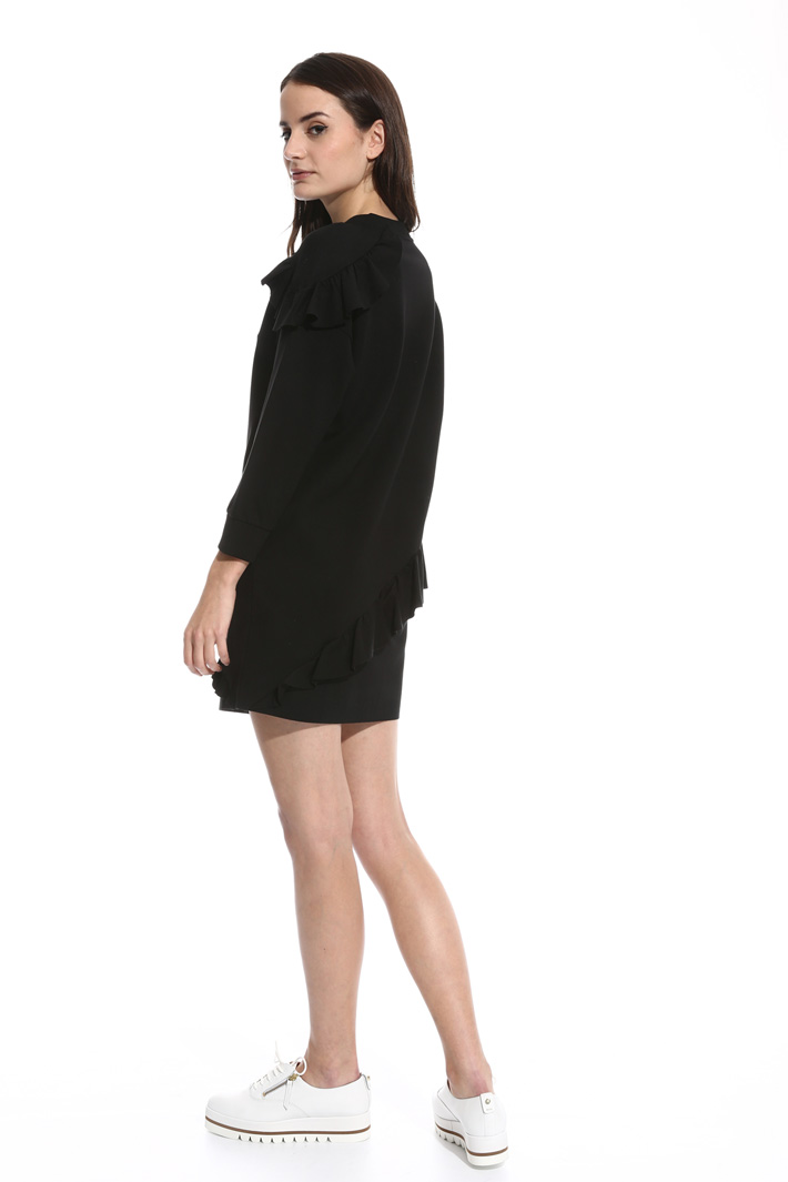 Flounced jersey dress Intrend Flounced jersey dress Intrend
