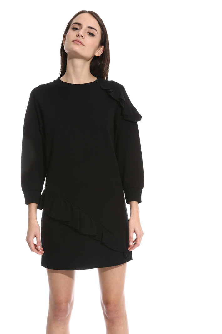 Flounced jersey dress Intrend Flounced jersey dress Intrend