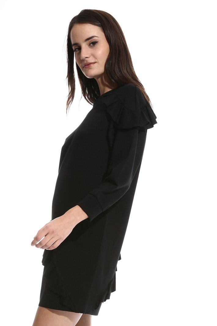 Flounced jersey dress Intrend Flounced jersey dress Intrend