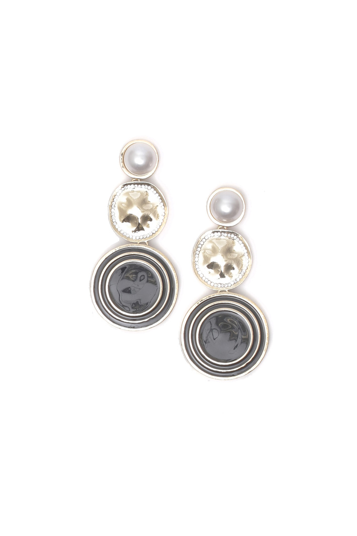 Orecchini con dischi metallici Intrend Orecchini con dischi metallici Intrend