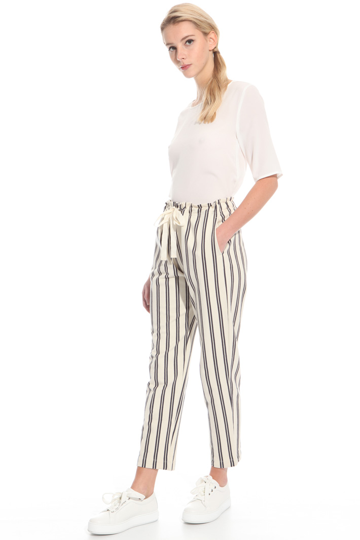 Pantalone in jersey chevron Intrend Pantalone in jersey chevron Intrend
