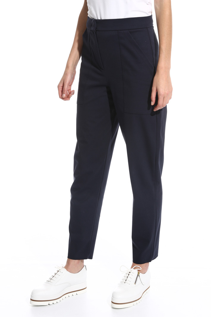 Pantalone carrot a vita alta Intrend Pantalone carrot a vita alta Intrend