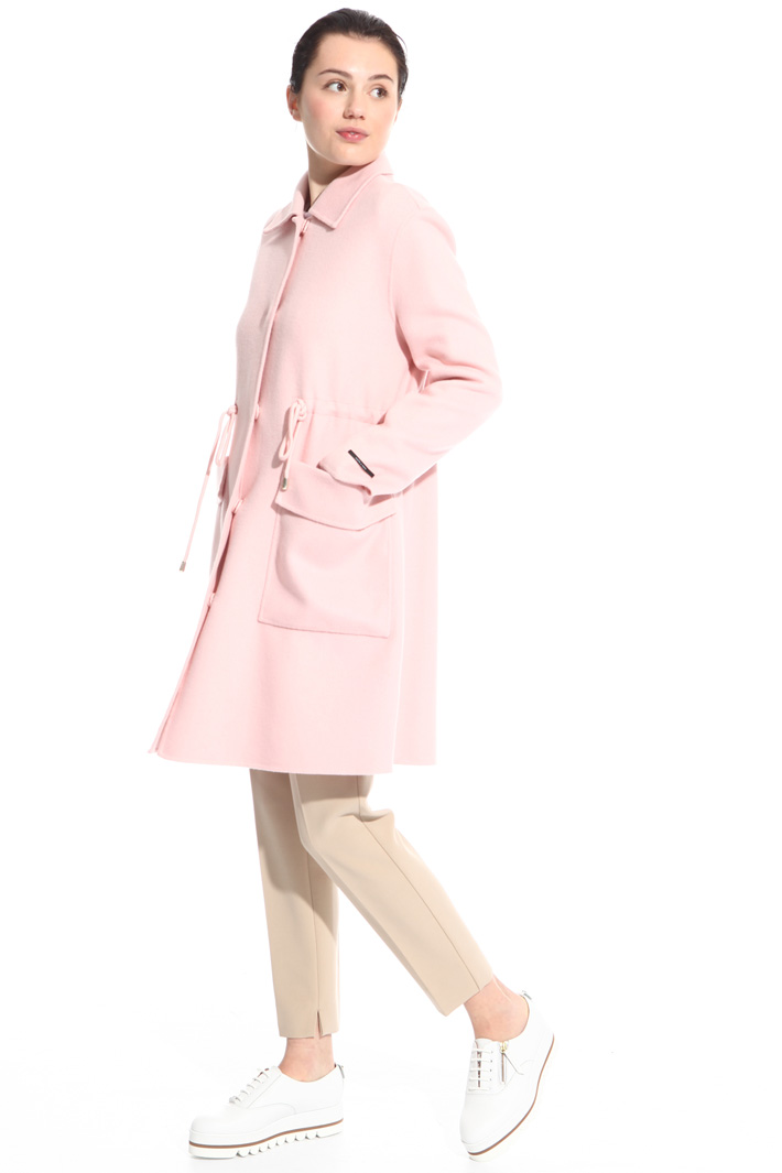 Waist drawstring coat Intrend Waist drawstring coat Intrend