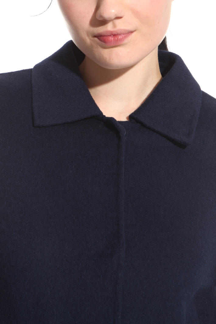 Waist drawstring coat Intrend Waist drawstring coat Intrend