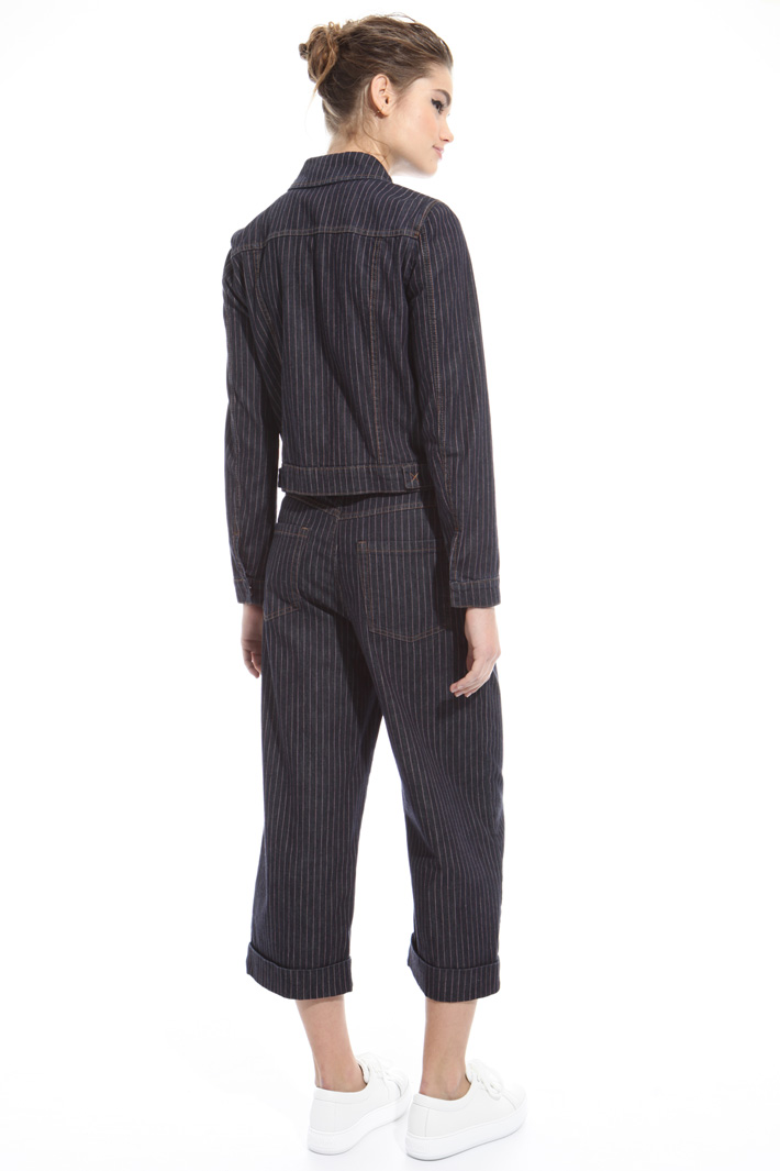 Giacca in denim gessato Intrend Giacca in denim gessato Intrend