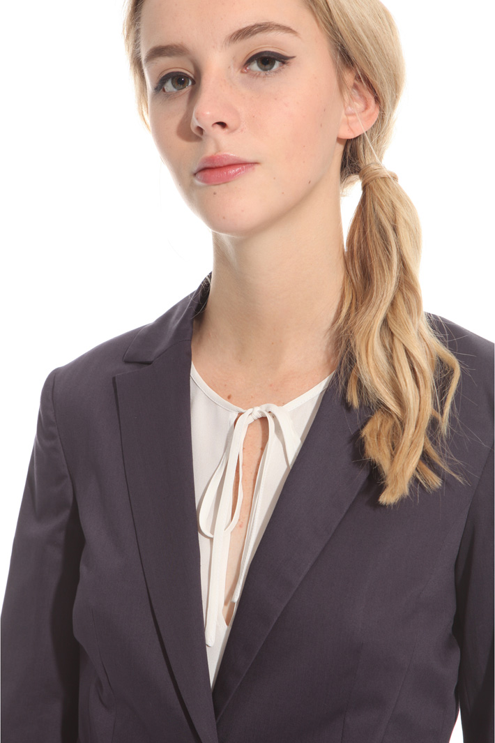 Blazer in raso di cotone Intrend Blazer in raso di cotone Intrend