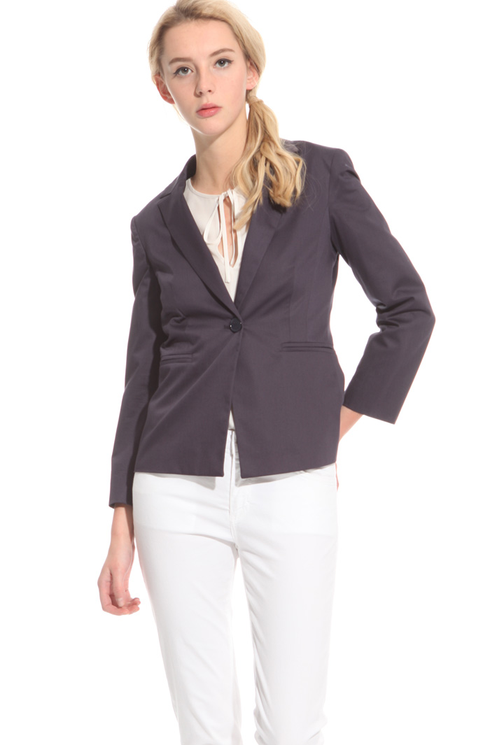 Blazer in raso di cotone Intrend Blazer in raso di cotone Intrend