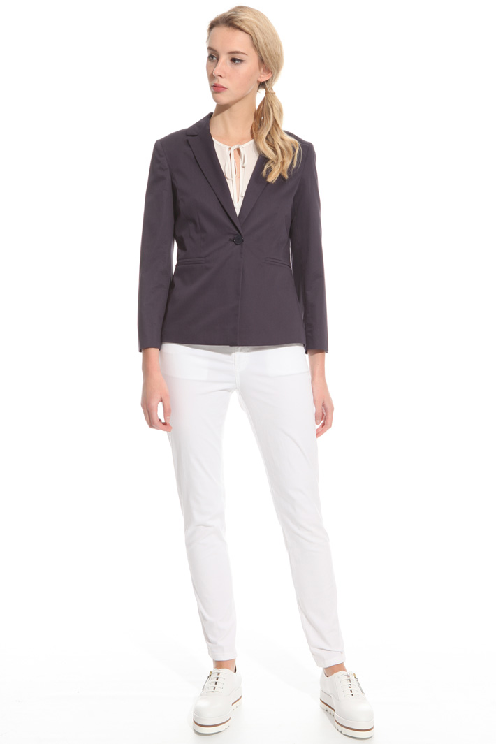 Blazer in raso di cotone Intrend Blazer in raso di cotone Intrend