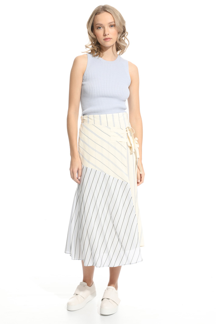 Asymmetrical wrap skirt Intrend Asymmetrical wrap skirt Intrend