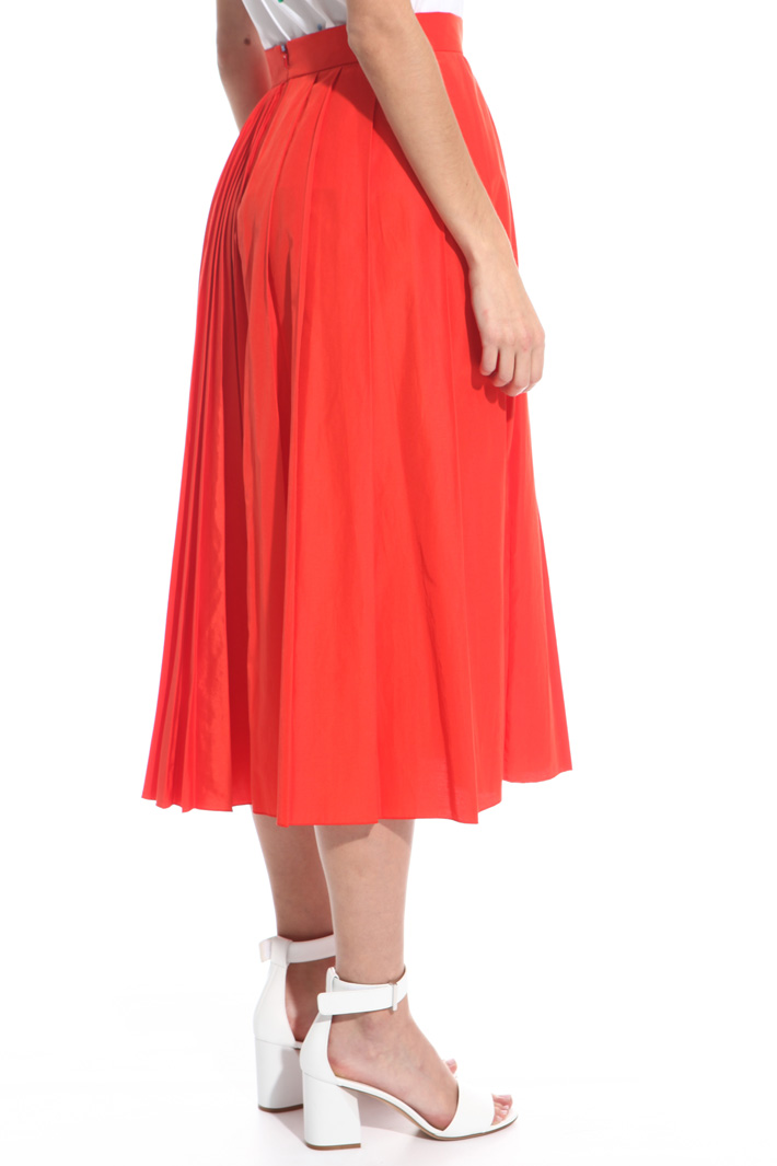 Pleated poplin skirt Intrend Pleated poplin skirt Intrend