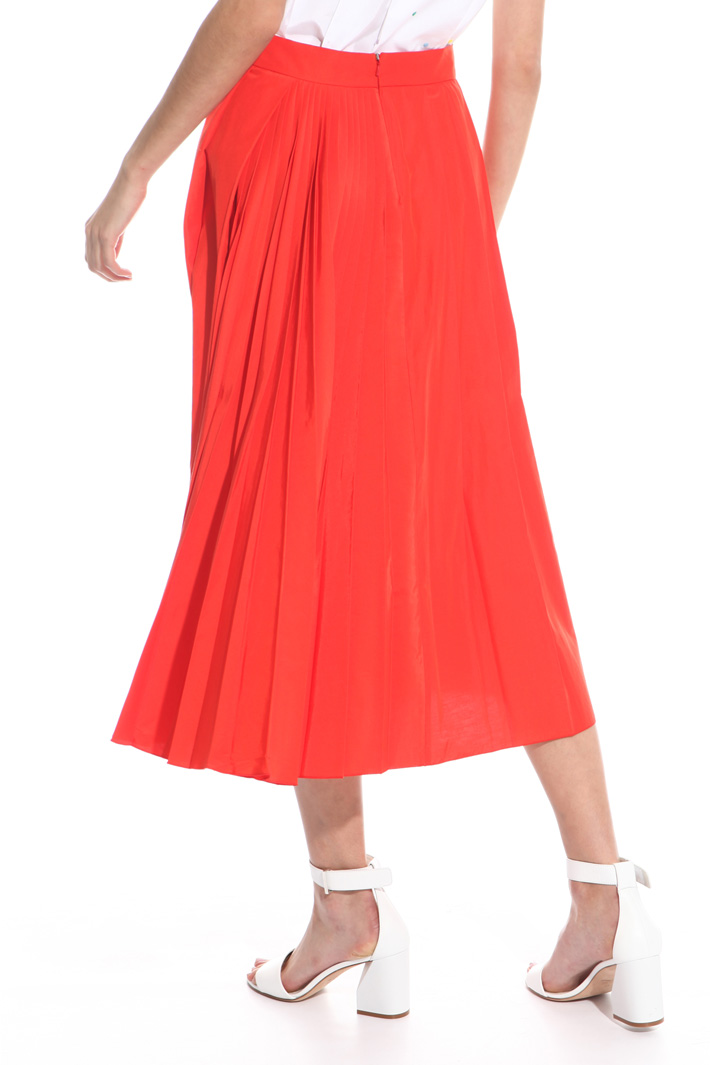 Pleated poplin skirt Intrend Pleated poplin skirt Intrend
