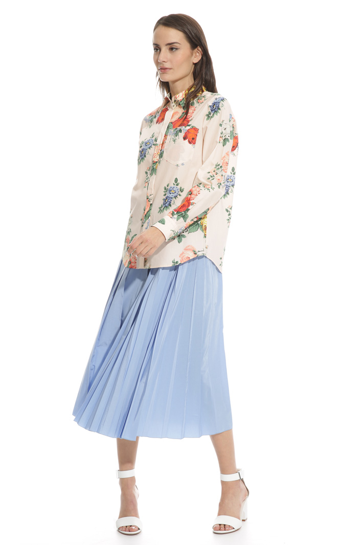 Camicia in popeline stampato Intrend Camicia in popeline stampato Intrend