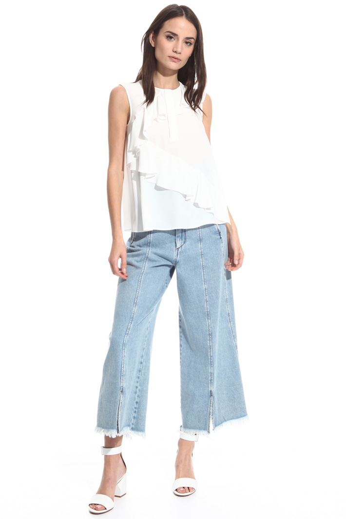Top con balze Intrend Top con balze Intrend