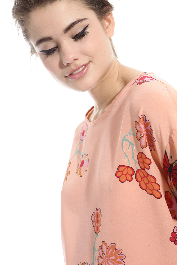 Crepe de chine top Intrend Crepe de chine top Intrend