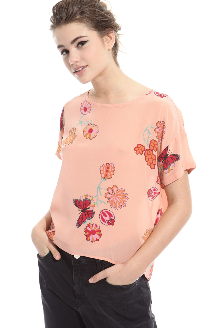 Crepe de chine top Intrend Crepe de chine top Intrend
