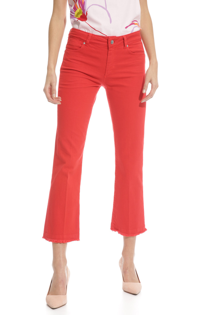 Fringed hem trousers Intrend Fringed hem trousers Intrend