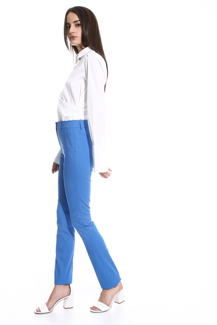Cotton cigarette trousers Intrend Cotton cigarette trousers Intrend