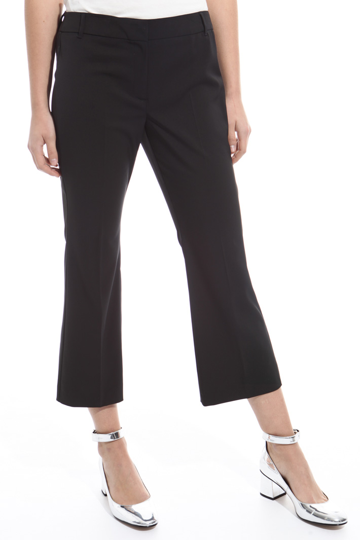 Pantalone in gabardina tecnica Intrend Pantalone in gabardina tecnica Intrend