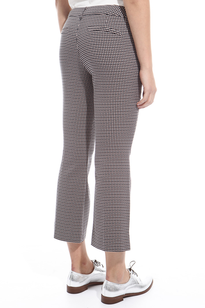 Pantaloni in jersey jacquard Intrend Pantaloni in jersey jacquard Intrend