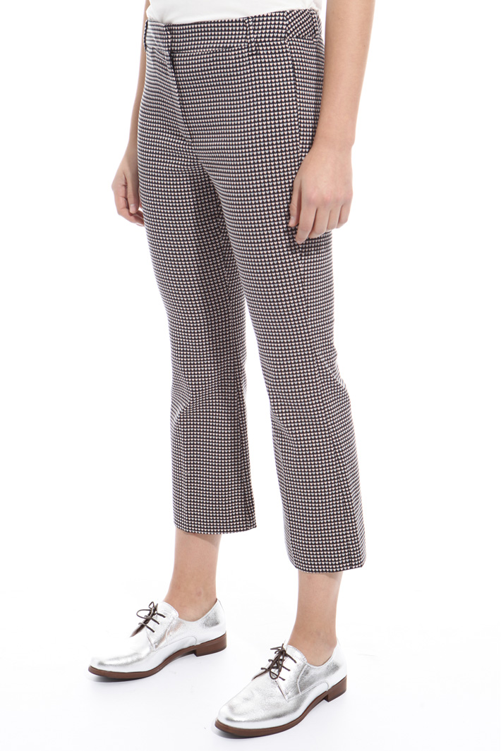 Pantaloni in jersey jacquard Intrend Pantaloni in jersey jacquard Intrend
