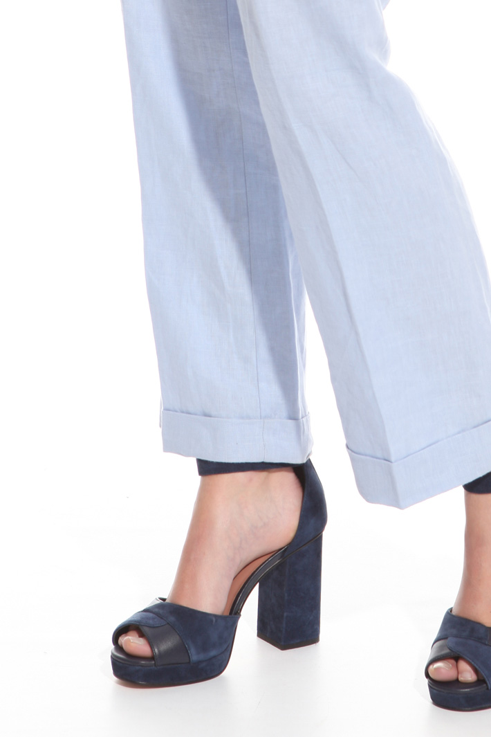 Pantalone in puro lino Intrend Pantalone in puro lino Intrend