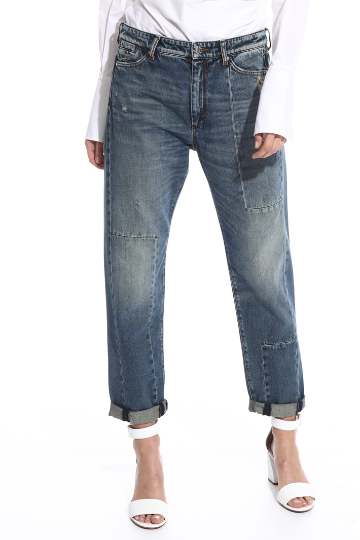 Jeans boyfriend in denim Intrend Jeans boyfriend in denim Intrend
