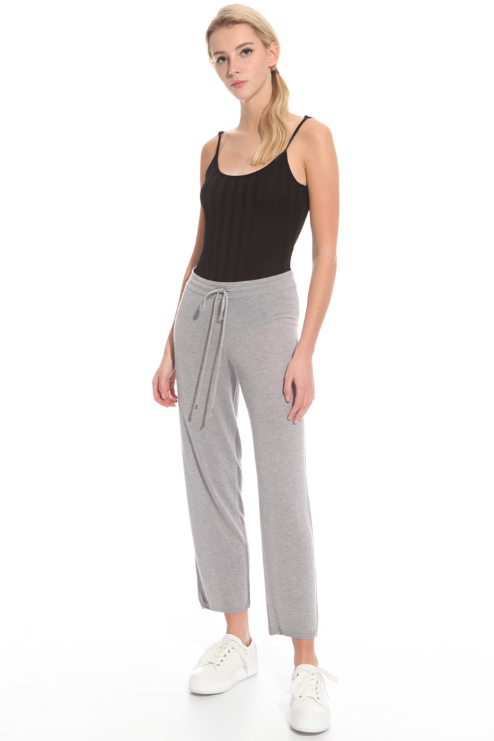 Pantalone jogging in cashmere Intrend Pantalone jogging in cashmere Intrend