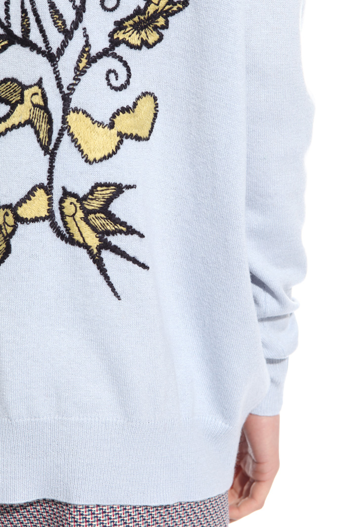 Cardigan con ricami floreali Intrend Cardigan con ricami floreali Intrend