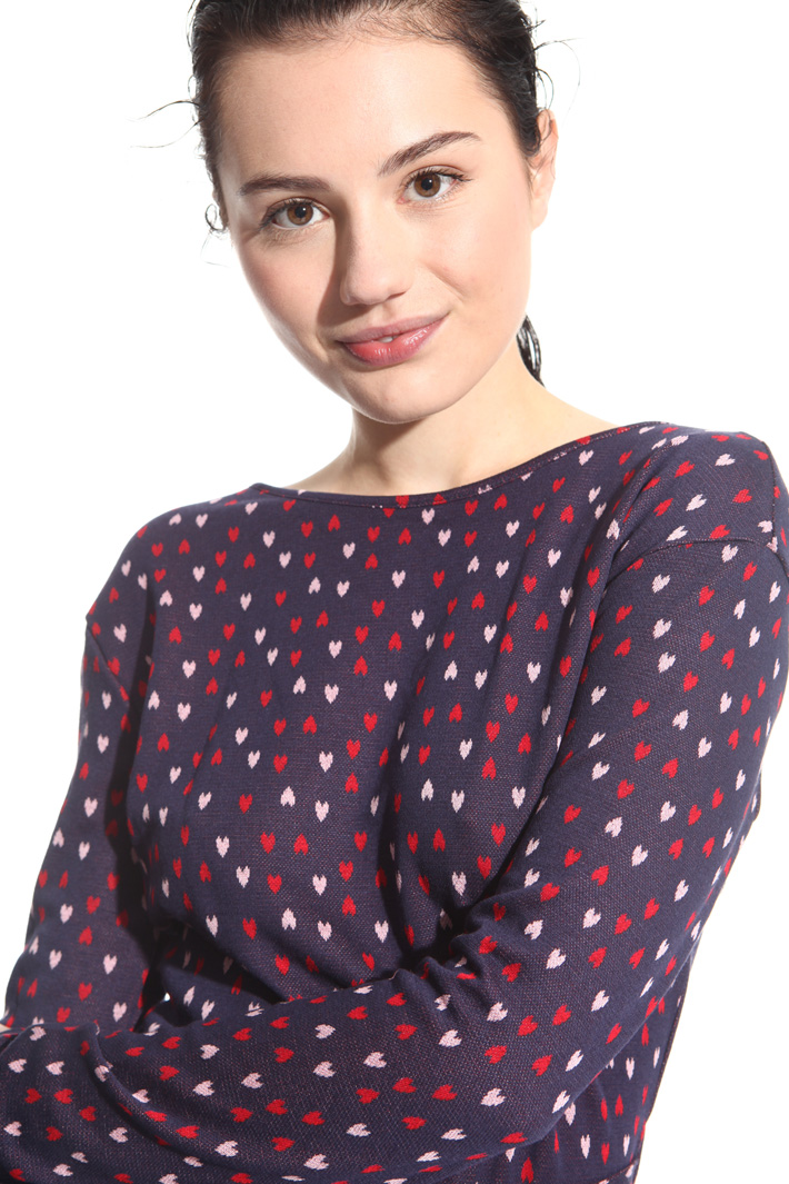 Back V-neck dress Intrend Back V-neck dress Intrend